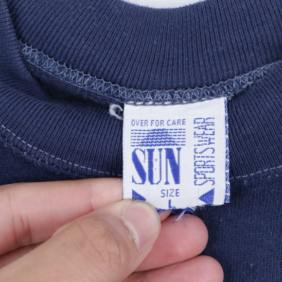 90s Streetwear Mens Large Wildlife Wolf Sweatshirt - Picture 5 of 8